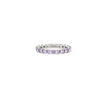 Essence Silver (W) Tennis Ring 2.5mm Purple