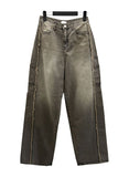 Carpenter Fringe Washing Pants