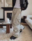 Paul Wide Cargo Cotton Pants
