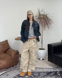 Bedin Crop Denim Jacket