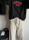 Mali Dark Red Lettering Sweatshirt