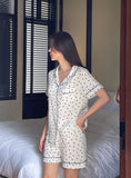 Rundil Heart Pajama Set (3pcs)