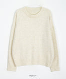 Lumby cashmere wool round mix color knit