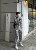 [HARU] SET UP - Hood / Half zip-up anorak
