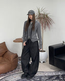 Cardin Leopard Cross Denim Pants