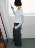 UNBAL COLLAR TEE