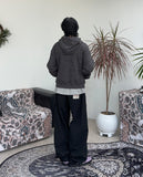 Bellos Camo Hood Zip-Up