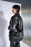 [Real Leather] Lambskin Overfit Two Way Single Jacket