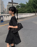 Daki nylon shoulder bag