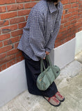 Pohit Nylon Cargo Long Skirt