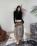 Feren Camo Curved Pants