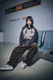 [2-WAY] Star & Sun raglan hood zip-up
