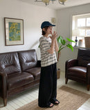 Plogod Summer Cotton Wide Pants