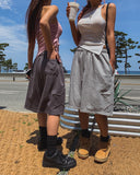 Star Patch Bermuda Half Pants