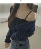 Sweet V-neck Knit Cardigan