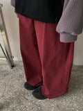 Yokuro banding wide cotton pants