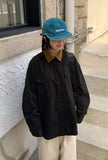 [BAONHAUS] Sensomi corduroy color matching pigment overshirt