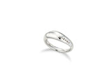 Champagne Moon NEW Silver (W) Chunky Ring M