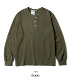 Stable Henley Neck Long Sleeve T-Shirt