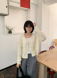 Wooya Summer Boucle Loose Cardigan