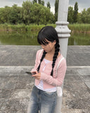 Atu Pastel Button Knit Cardigan
