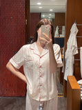 Raissel Silk Pajama Set (3pcs)