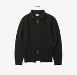 Lano Two Way Collar Zip-up Knit