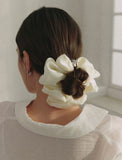 Plump Twist Satin Scrunchie