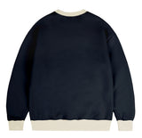 LUCKY CLOVER Color Matching Sweatshirt