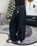 Ropel embroidered carpenter pants