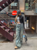 Saika Suede Cropped Rider Jacket