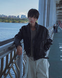 Torven Flap Leather Jacket
