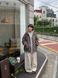 Groua Check Over Hood Windbreaker