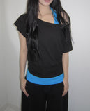 [Sleeveless + Short Sleeve Set] Zelda Halter Sleeveless Set
