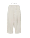 Even Cotton One-Tuck Wide Pants