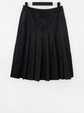 Oven Pleats Midi Skirt