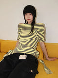 STRAP OFF SHOULDER T