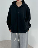Hella Overfit Hooded Button Jacket