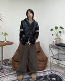 Liden Cowichan Knit Hooded Zip-Up