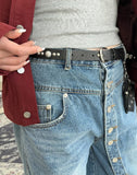 Curd Vintage Studded Belt