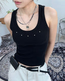 Brielle Studded Sleeveless
