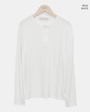 Kiyul Henley Neck Warmer Long Sleeve T-shirt