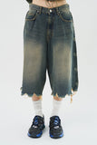 Heart Vintage Bermuda Denim