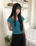 Cotter Stripe Short Sleeve T-shirt