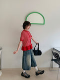 [unisex] Mitt Washing Bermuda Denim Pants