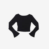 Lipto Lace Crop T-Shirt
