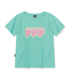 Pop Strawberry Crop Short Sleeve Tee