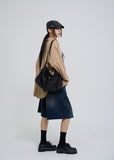 Claw cotton oversized fit checkered shirt