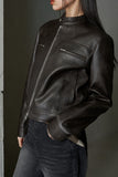 Vintage Washing Biker Jacket