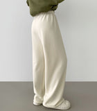 Mink Fleece Brushed Wide Banding Training Pants